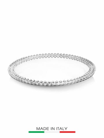 Khay Trang Trí Bằng Kim Loại 39.8 cm OTTAVIANI - 800237
