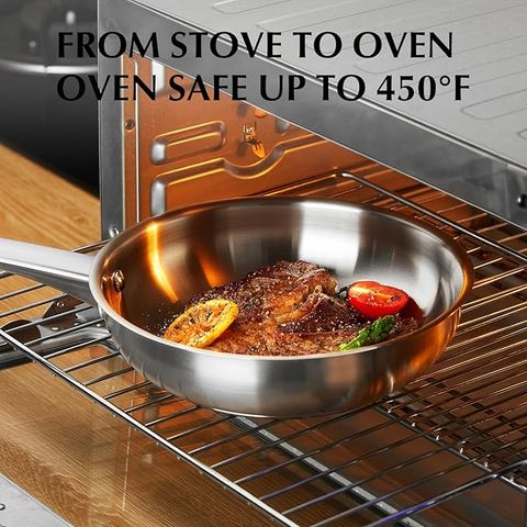 Hình ảnh CHẢO INOX304 CS ( 20 CM × 5 CM - 095581)