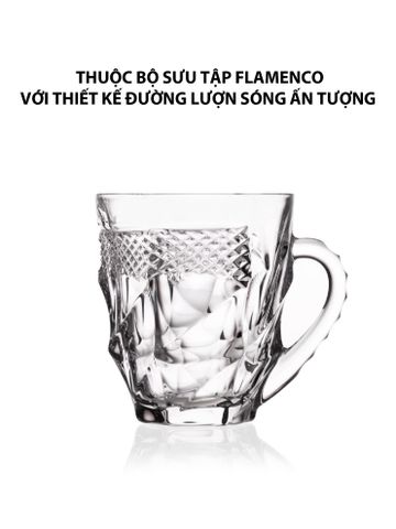  Ly pha lê Flameco Pyramid Bohemia 150ml - 847418 