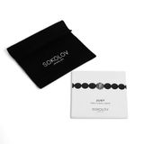  Vòng tay bạc Sterling đính đá agate, men và kim cương zirconia - 8510500005 