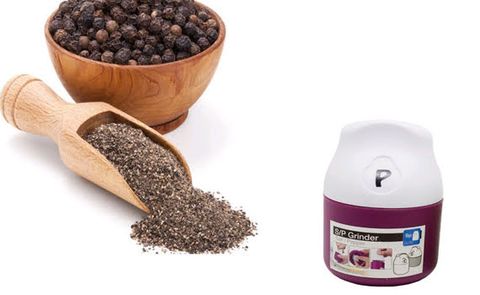  Hũ xay tiêu màu tím 100ml 