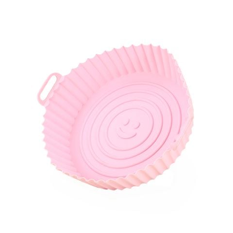 Hình ảnh KHAY NỒI CHIÊN KHÔNG DẦU LA FONTE HÌNH TRÒN BẰNG SILICONE CHỊU NHIỆT - 012638-PIN