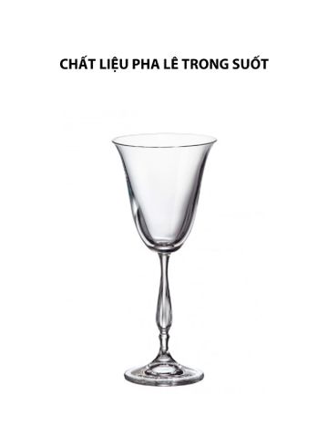  Bộ 6 ly vang trắng pha lê Fregata Bohemia 185ml 