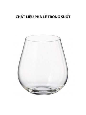 Bộ 6 Ly uống nước pha lê Columba Bohemia 380ml - 91E.2SF78.380-B 