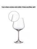  Bộ 6 Ly vang đỏ pha lê Strix Bohemia 600ml - 91L.1SF73.600-B 