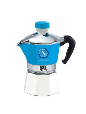 Hình ảnh BÌNH PHA CÀ PHÊ THỂ THAO NAPOLI  BIALETTI - MOKA  3 CUP 0004382
