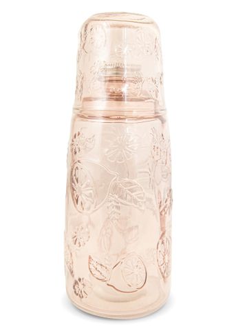  Bình thủy tinh borosilicate chịu nhiệt kèm cốc La Fonte màu hồng 1100ml - 011471-PIN 