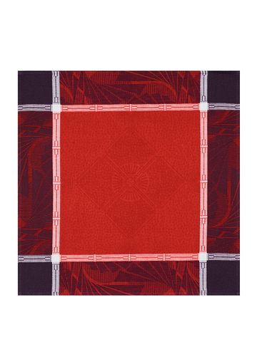Khăn Trải Bàn NAPKIN PALACE RED màu đỏ 58X58 50% COTTON- 50 % LINEN - 23576