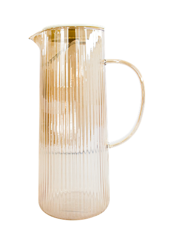  Bình nước thủy tinh borosilicate chịu nhiệt La Fonte 1300ml - 011587-YEL 