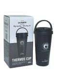  Ly giữ nhiệt La Fonte inox 304 nắp bật có quai xách 500ml-010221-BLA 
