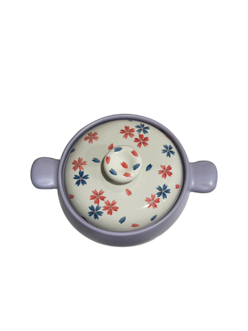 Hình ảnh NỒI SỨ CERAMIC DELAWARE CÓ TAY CẦM 2.5L-015073-PUR