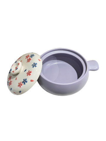 Hình ảnh NỒI SỨ CERAMIC DELAWARE CÓ TAY CẦM 2.5L-015073-PUR
