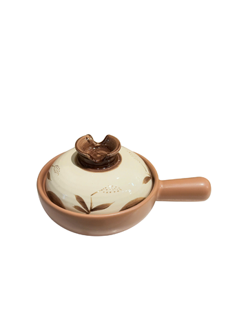 Hình ảnh NỒI SỨ CERAMIC DELAWARE CÓ TAY CẦM 800 ML -015066-BRO