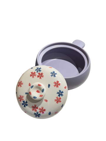 Hình ảnh NỒI SỨ CERAMIC DELAWARE CÓ TAY CẦM 2.5L-015073-PUR