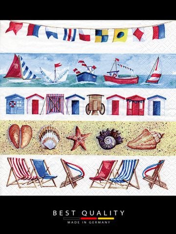 Khăn giấy ăn trang trí bàn tiệc ti-flair Tissue napkins DESIGN 33x33cm - 370413