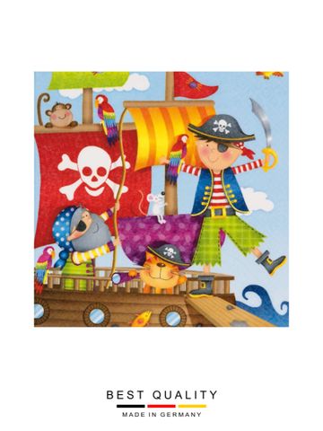 Khăn giấy ăn trang trí bàn tiệc ti-flair Tissue napkins DESIGN 33x33cm - 371738