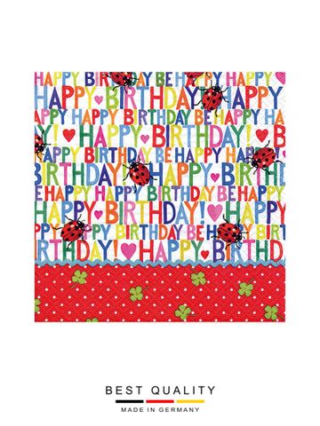 Khăn giấy ăn trang trí bàn tiệc ti-flair Tissue napkins DESIGN 33x33cm - 371783