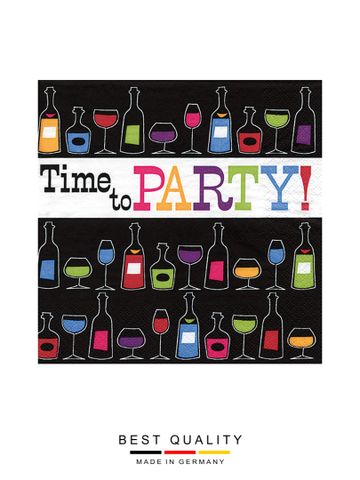 Khăn giấy ăn trang trí bàn tiệc ti-flair Tissue napkins DESIGN 33x33cm - 371784