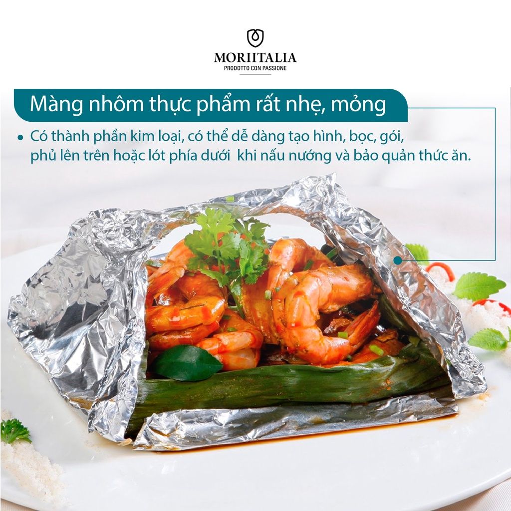 Sử dụng giấy thấm dầu trong nồi chiên không dầu: Có nên hay không? 2 Màng nhôm TP Annapurna 30cmx1.0kg- MNTP00003865 ( Bao bì cũ)