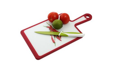 Thớt nhựa kháng khuẩn Homeselect 35.5cm x 18cm - CX0004