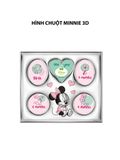  Khung ảnh chuột Minnie,kích thước 26x22 mạ bạc hiệu VALENTI  - D1225LRA 