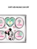  Khung ảnh chuột Minnie,kích thước 26x22 mạ bạc hiệu VALENTI  - D1225LRA 