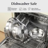  Chảo Inox304 CS ( 20 cm × 5 cm - 095581) 