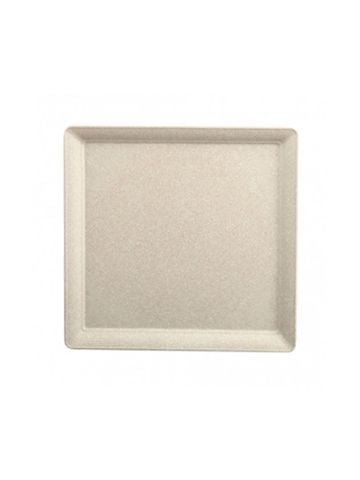  Dĩa vuông  melamin  KORMEL 260mm màu kem E10363 