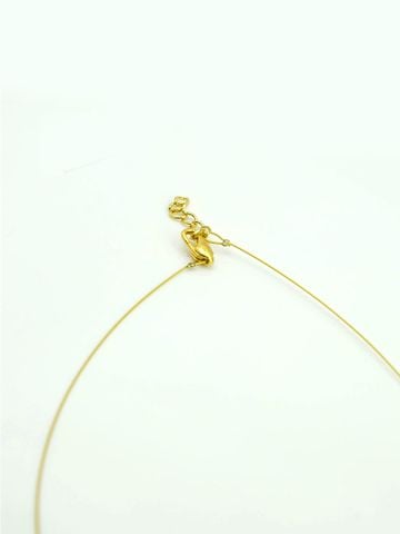 Dây Chuyền Mặt Trái Tim Gắn Đá Thiên Nhiên FOBE HY LẠP - FOBE-013