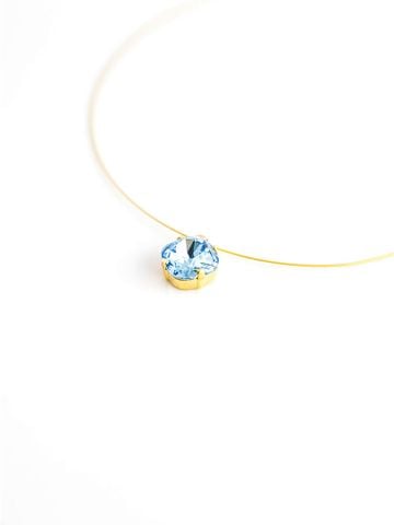 Dây Chuyền Mạ Vàng Mặt Đá Thiên Nhiên FOBE HY LẠP - FOBE-019