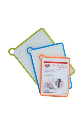  Bộ 3 thớt nhựa PP chống trượt Homeselet FY60005 