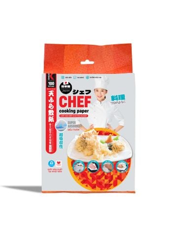  [BAO BÌ MỚI] Giấy nhà bếp chuyên nghiệp Kokusai 26x24.5cm (100 tờ/2 cuộn) 