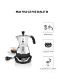  Bình pha cà phê Bialetti hoạt động bằng điện Moka Timer 6TZ 2015 - 0006093 