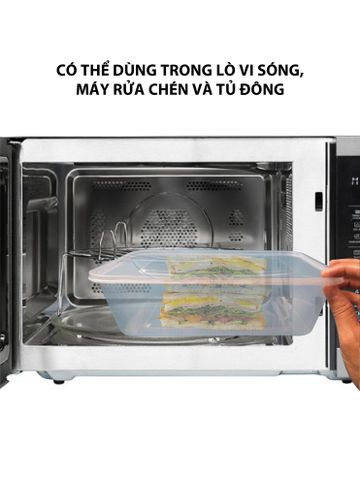  Hộp đựng thực phẩm Kokusai Hình chữ nhật cao 2000ml – HDK001397 