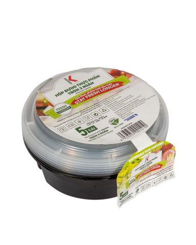  Hộp đựng thực phẩm Kokusai tròn 2 ngăn – HDK001410 