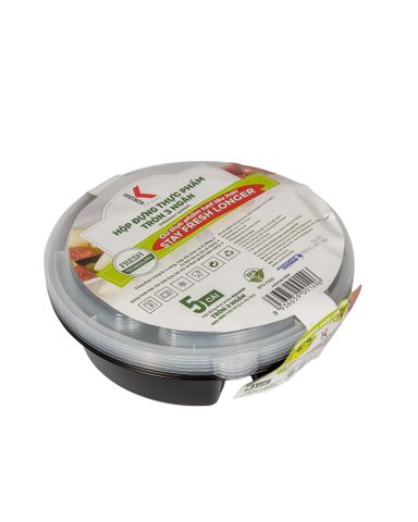  Hộp đựng thực phẩm Kokusai tròn 3 ngăn – HDK001496 