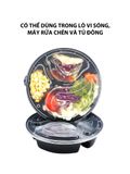  Hộp đựng thực phẩm Kokusai tròn 3 ngăn – HDK001496 