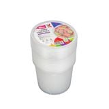  Hộp nhựa đựng thực phẩm Kokusai 25OZ Lốc 10 cái - HDK009805-M 