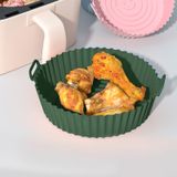  Khay nồi chiên không dầu La Fonte hình tròn bằng silicone chịu nhiệt - 012652-GRE 