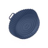  Khay nồi chiên không dầu La Fonte hình tròn bằng silicone chịu nhiệt - 012645-BLU 