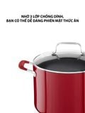  Nồi chống dính 7.6L KitchenAid có nắp đậy màu đỏ - KC2A80SCER 
