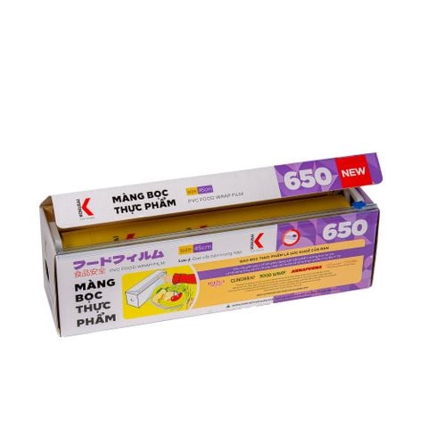 Hình ảnh MÀNG BỌC THỰC PHẨM KOKUSAI CÓ DAO NHỰA 45CMX650 - CHÍNH HÃNG MORIITALIA MBTP00004558-M đa năng trong gian bếp