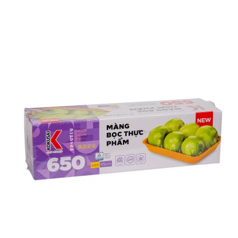 Hình ảnh MÀNG BỌC THỰC PHẨM KOKUSAI CÓ DAO NHỰA 45CMX650 - CHÍNH HÃNG MORIITALIA MBTP00004558-M đa năng trong gian bếp