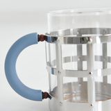  Cốc thủy tinh quai xanh Alessi - MGMUG 