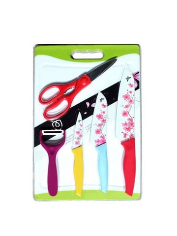 Hình ảnh DAO BỘ 6 MÓN FIORE KÈM THỚT - MORIITALIA MS06-BF148 đa năng trong gian bếp