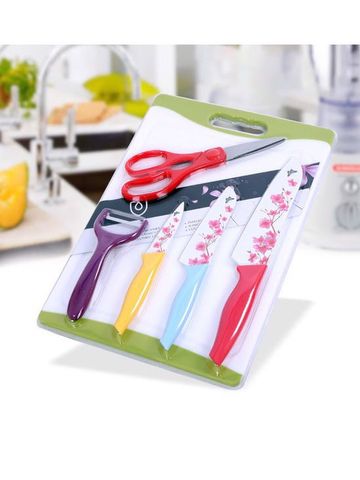 Hình ảnh DAO BỘ 6 MÓN FIORE KÈM THỚT - MORIITALIA MS06-BF148 đa năng trong gian bếp