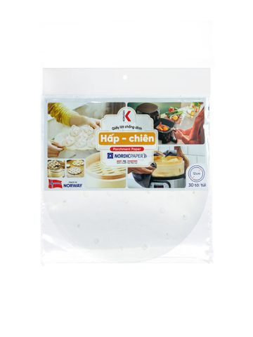  Giấy lót chống dính hấp chiên Kokusai có lỗ 12 cm (30 tờ/túi) - GCDD00002288 - Moriitalia 