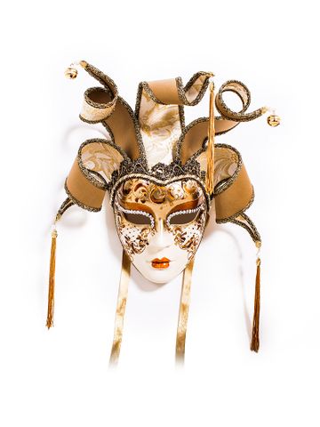  Mặt nạ hóa trang nguyên mặt Ricci Luxury đính đá Swarovsky - MATNA021 