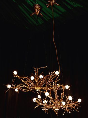  Đèn chùm nhỏ mạ vàng PIETER ADAM 60x40cm - PA 2870 