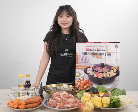  Bếp lẩu, nướng điện 2 trong 1 Kuchenzimmer - KUC012607 